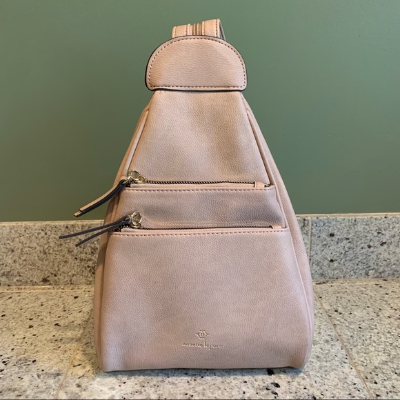 Nanette Lepore Terence Convertible Sling w/Printed Lining Blush One Size - Picture 2 of 16